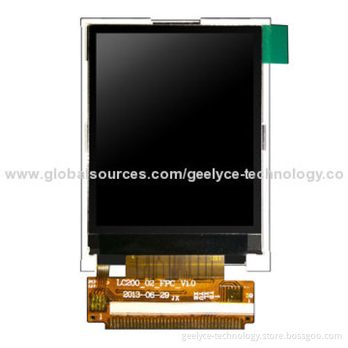 2.0-inch TFT LCD Module with 176 RGB x 220P High-resolution, 8/16 Bits Interface and LED Backlight